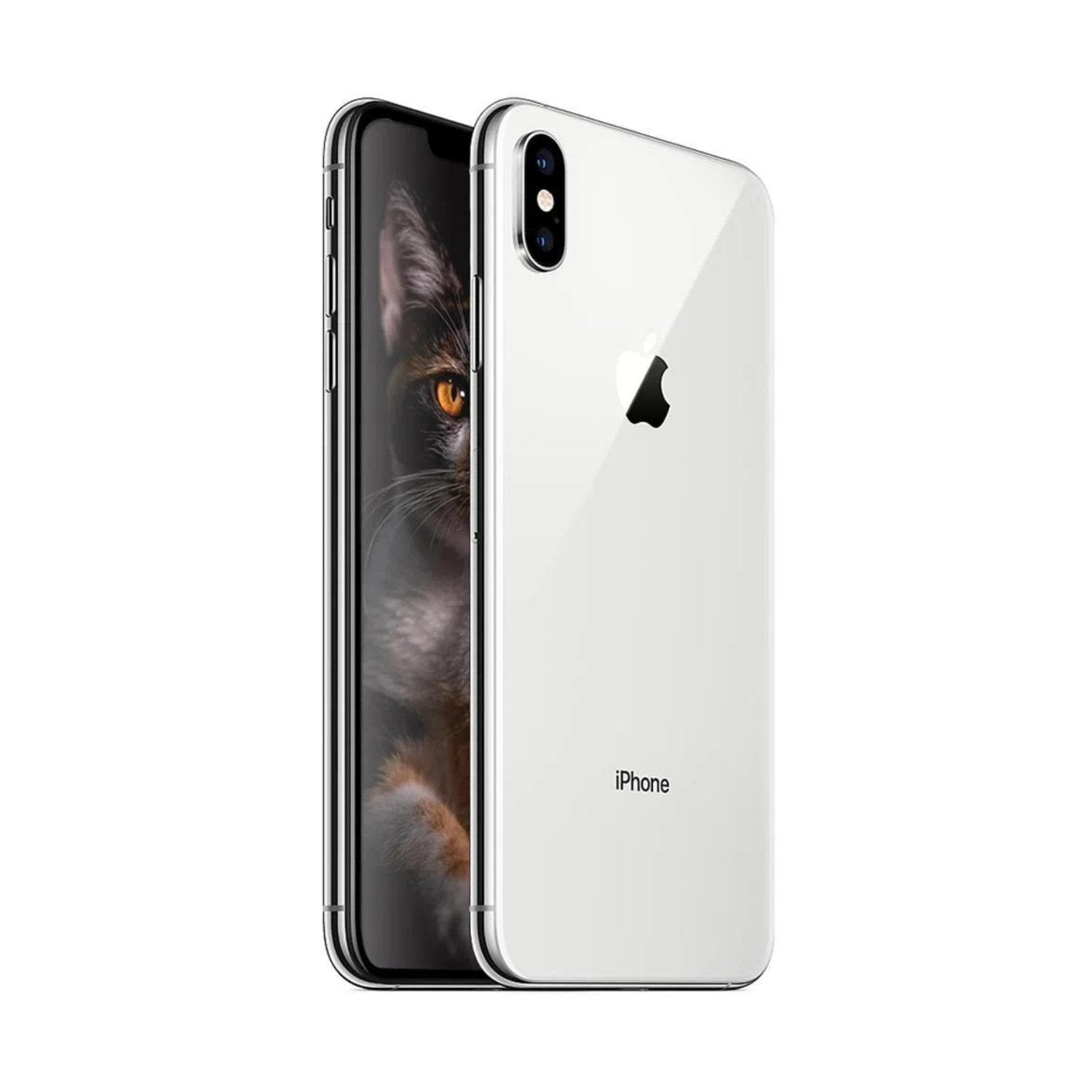 iPhone XS Max 64GB Silver - Unlocked — Techachi